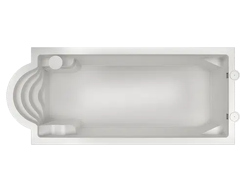 Hawaiian: une piscine avec escalier roman de 10 mètres à Saint Maximin la Sainte Baume dans le Var