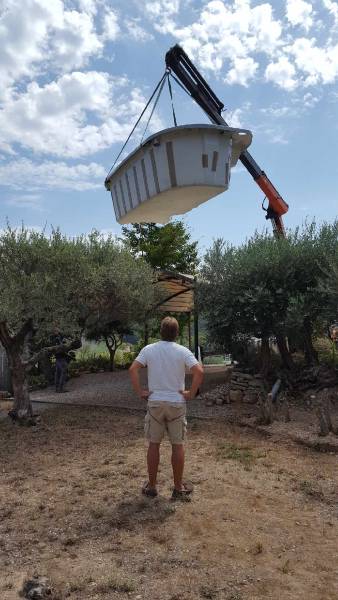 Livraison et installation d'une mini piscine à Lorgues à coté de Draguignan dans le Var
