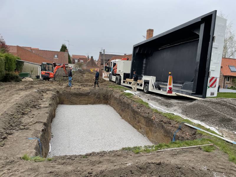 livraison piscine cysoing