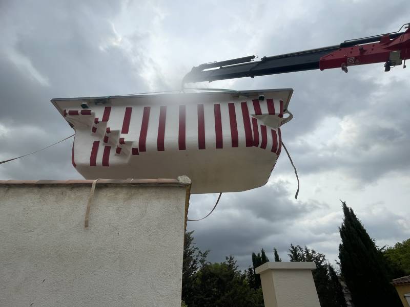 livraison piscine var