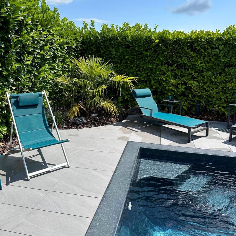 Piscine effet Bali à saint Raphaël dans le Var