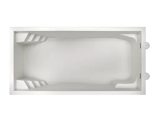 Platinium 8: Piscine rectangulaire N°1 des ventes, une piscine conçue pour avoir un grand espace de nage dans le Var