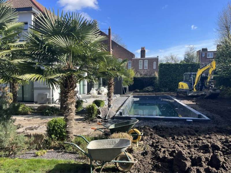 Installation piscine à Croix à coté de Lille