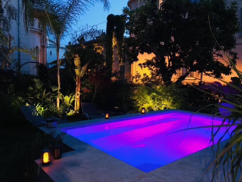 mini piscine installée à Sainte maxime dans le Var