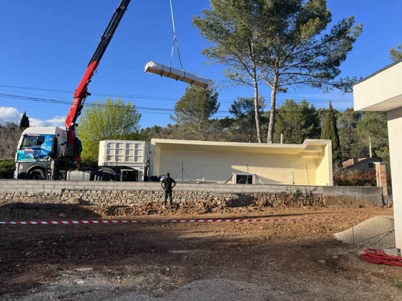 Couloir de nage à coté de Draguigan