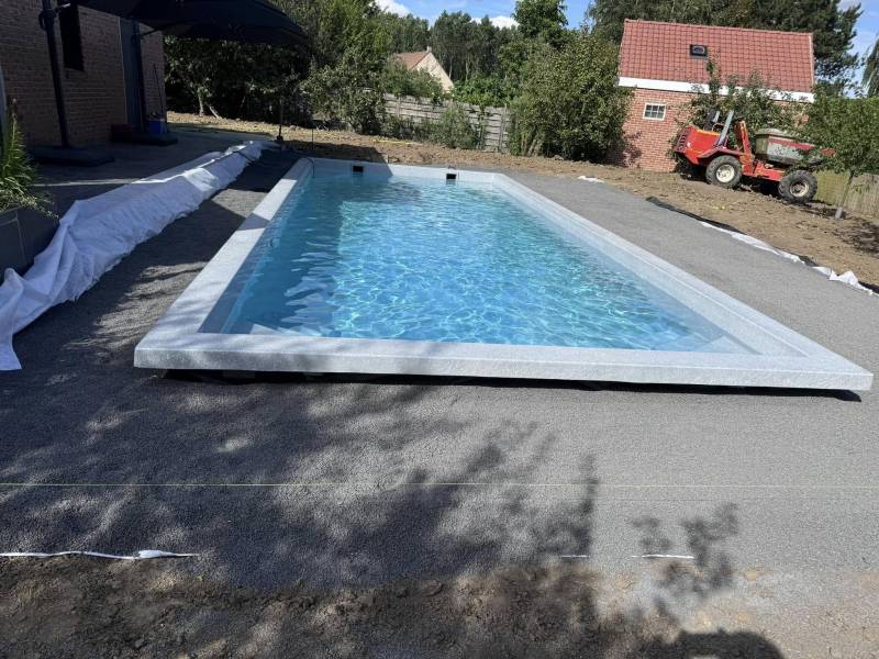 Installation piscine 10 x 4 Nord