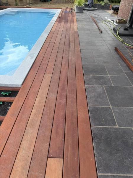 terrasse bois piscine freedom 10 x 4 Pas de Calais