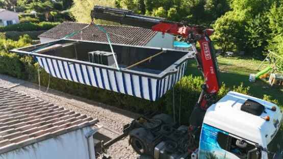 livraison piscine carces