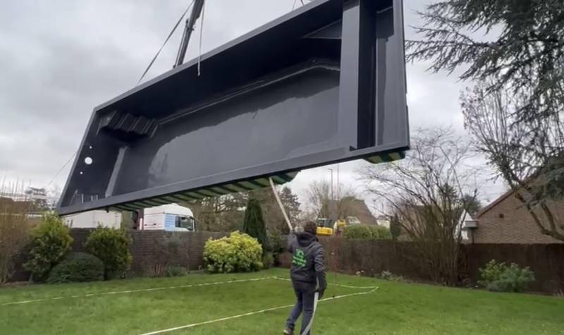 llivraison piscine à Hem dans le Nord