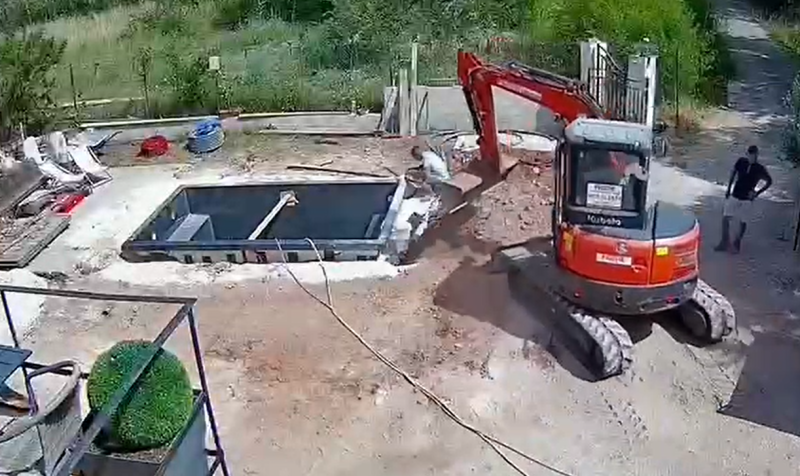 Installation mini piscine à Ollioules à coté de Toulon
