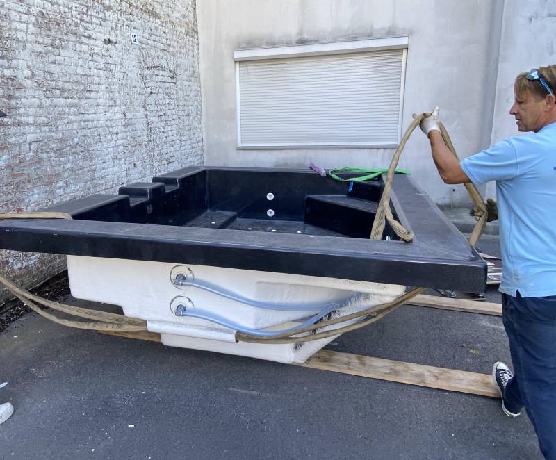 Spa à débordement à lille dans le Nord