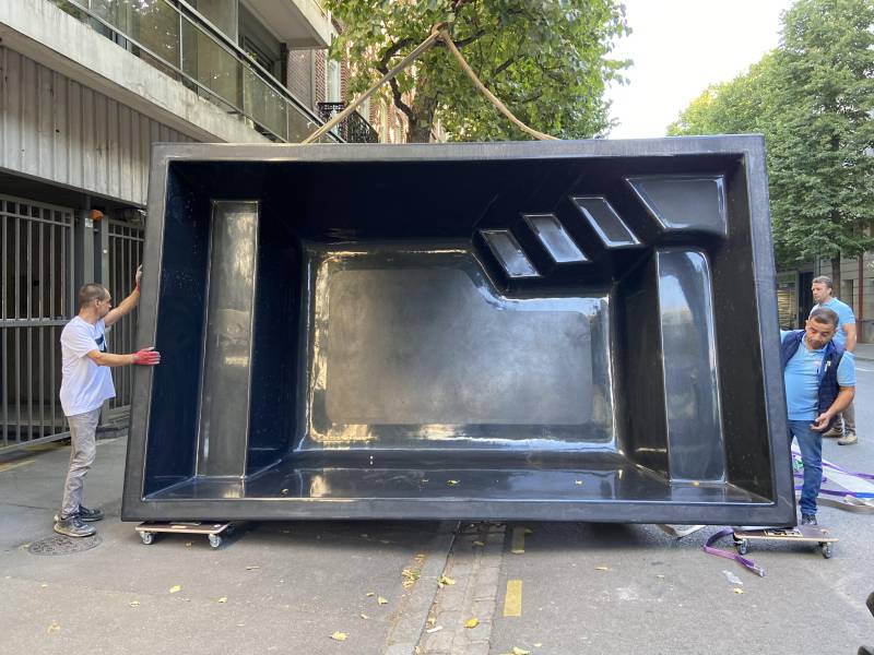 Livraison mini piscine dans le centre de Lille 59