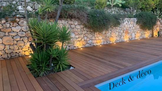 Installation et entretien de terrasses en bois et matériaux composites, personnalisations extérieures Vidauban Deck et Déco